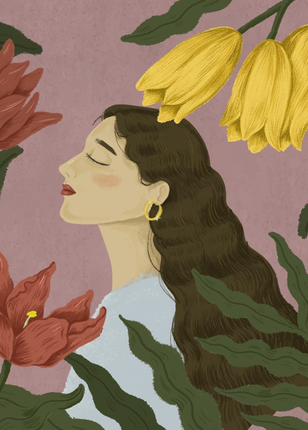quadro donna